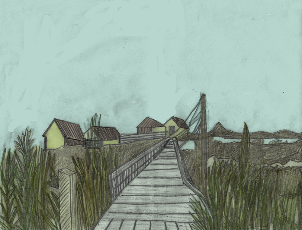 Jamaica Bay Drawings