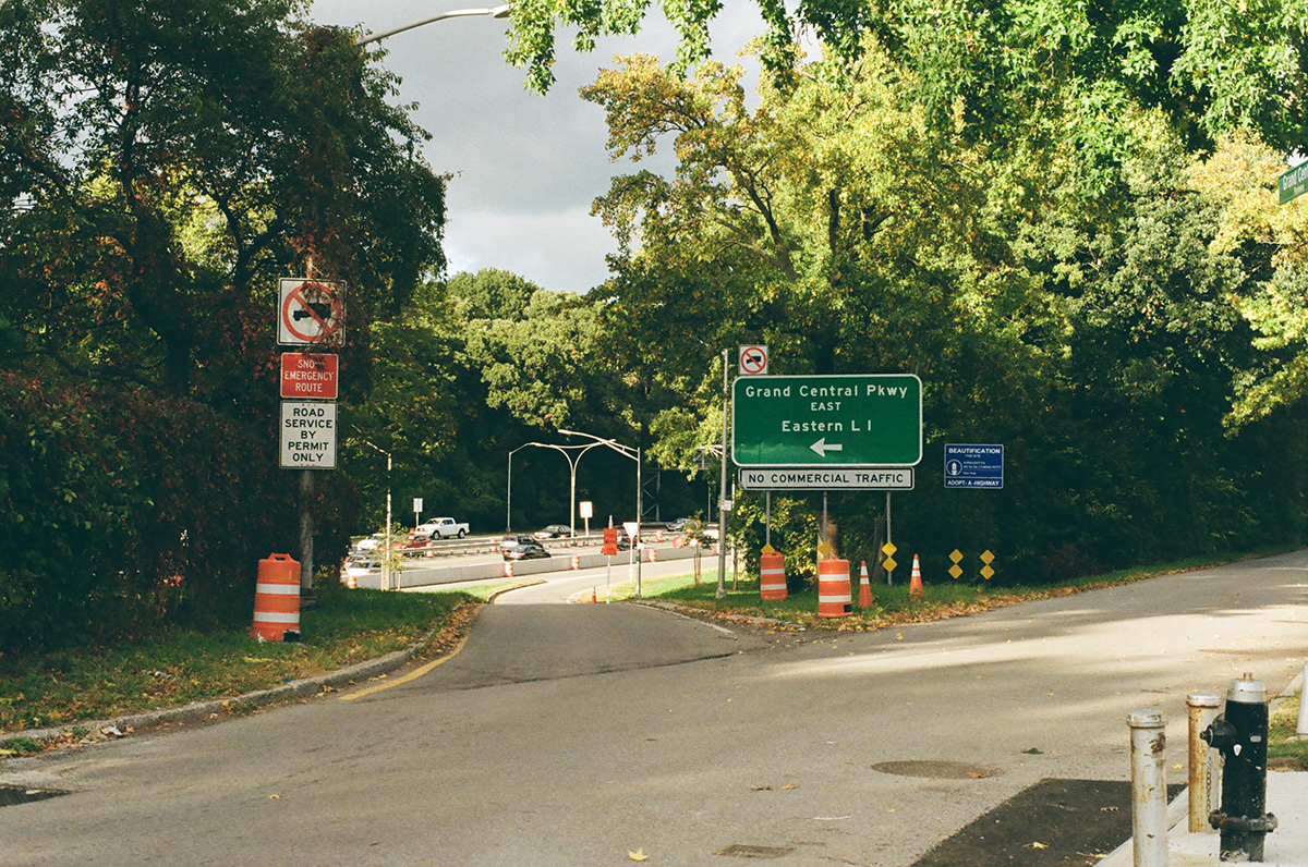 Grand Central Parkway east full length